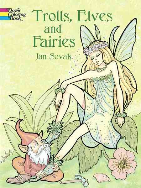 Trolls, Elves and Fairies Coloring Book (Dover Coloring Books)