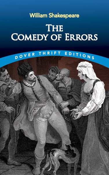 The Comedy of Errors (Dover Thrift Editions) cover