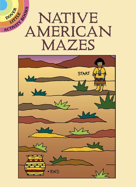 Native American Mazes (Dover Little Activity Books) cover