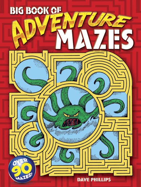 Big Book of Adventure Mazes (Dover Children's Activity Books) cover