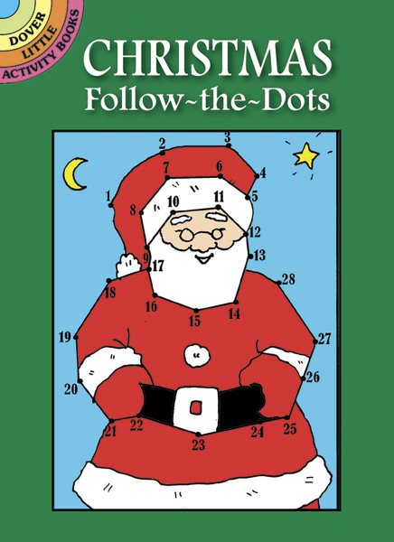 Christmas Follow-the-Dots (Dover Little Activity Books) cover