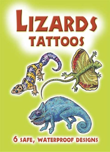Lizards Tattoos (Dover Tattoos) cover