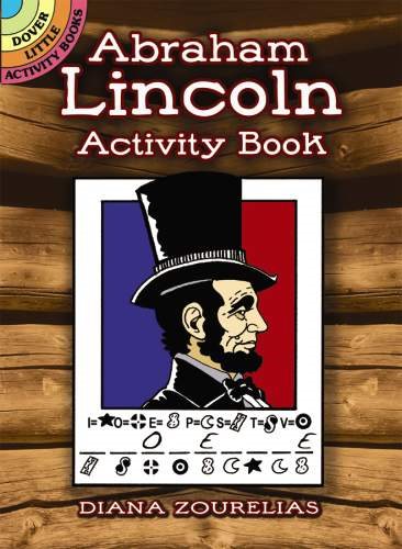 Abraham Lincoln Activity Book (Dover Little Activity Books) cover