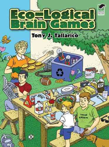 Eco-Logical Brain Games (Dover Children's Activity Books) cover