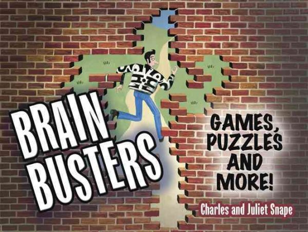 Brain Busters: Games, Puzzles and More! (Dover Kids Activity Books) cover
