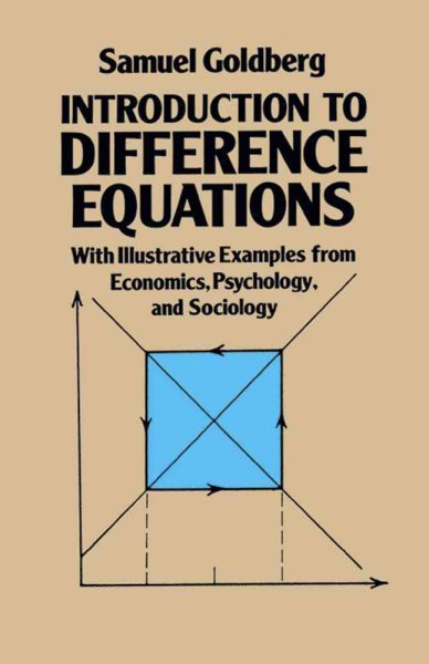 Introduction to Difference Equations (Dover Books on Mathematics) cover