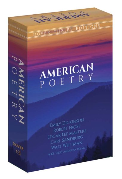 American Poetry Boxed Set (Dover Thrift Editions: Poetry) cover