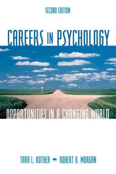 Careers in Psychology: Opportunities in a Changing World cover