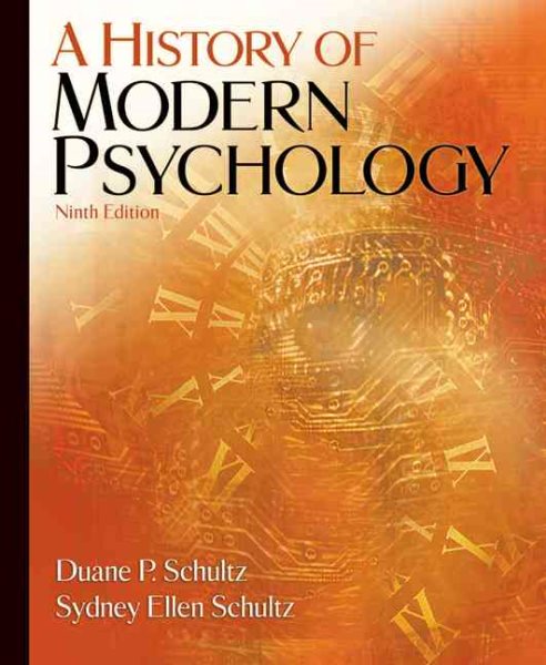 A History of Modern Psychology cover
