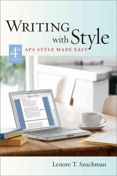 Custom Enrichment Module: Writing with Style: APA Style Made Easy cover
