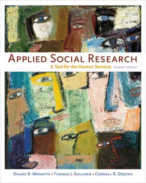 Applied Social Research: A Tool for the Human Services cover