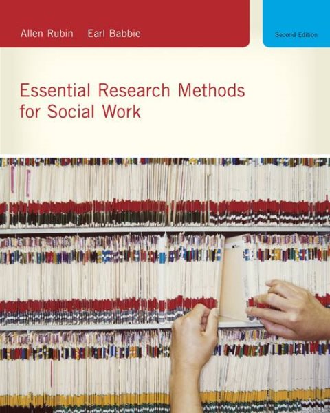 Essential Research Methods for Social Work cover