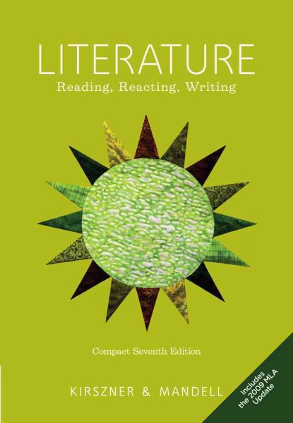 Literature: Reading, Reacting, Writing, 2009 MLA Update Edition cover