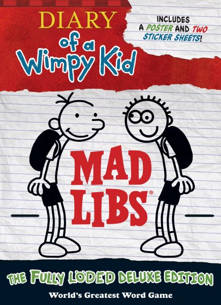 Diary of a Wimpy Kid Mad Libs: The Fully Löded Deluxe Edition cover