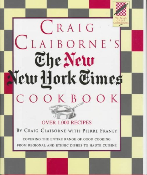 Craig Claiborne's New New York Times Cookbook cover