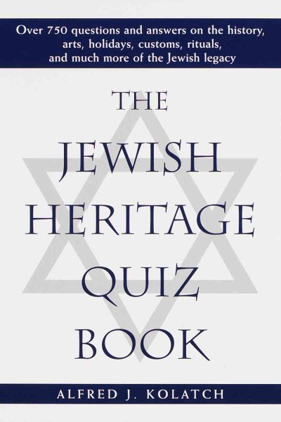 The Jewish Heritage Quiz Book cover