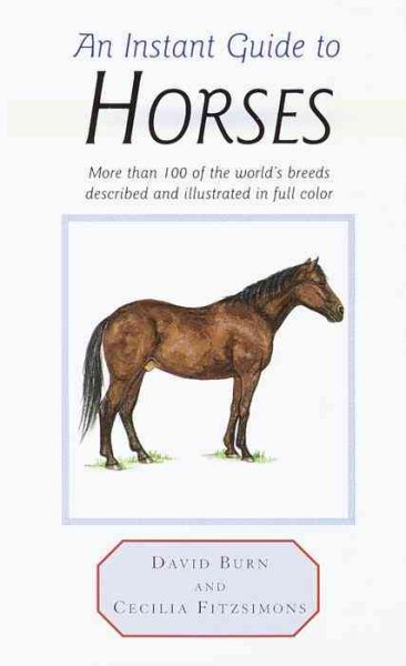 Instant Guide to Horses (Instant Guides) cover