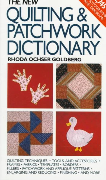New Quilting and Patchwork Dictionary cover