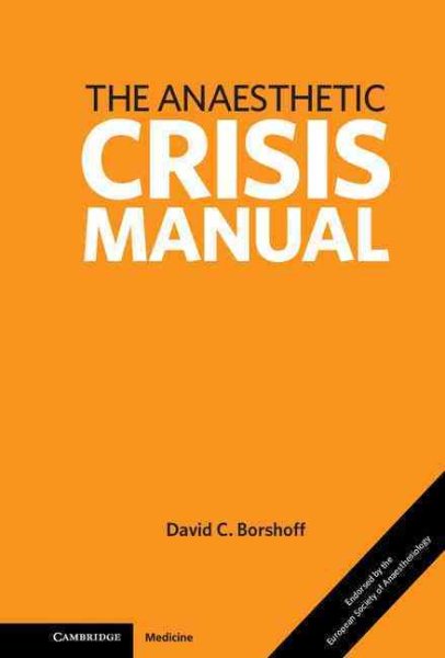 Anaesthetic Crisis Manual cover