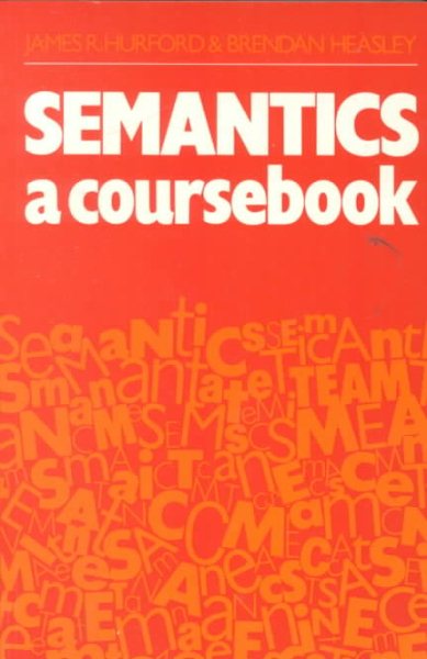 Semantics: A Coursebook cover