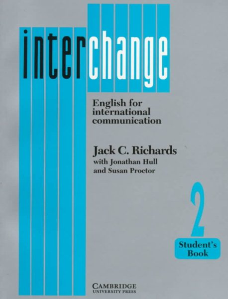 Interchange 2 Student's book: English for International Communication cover