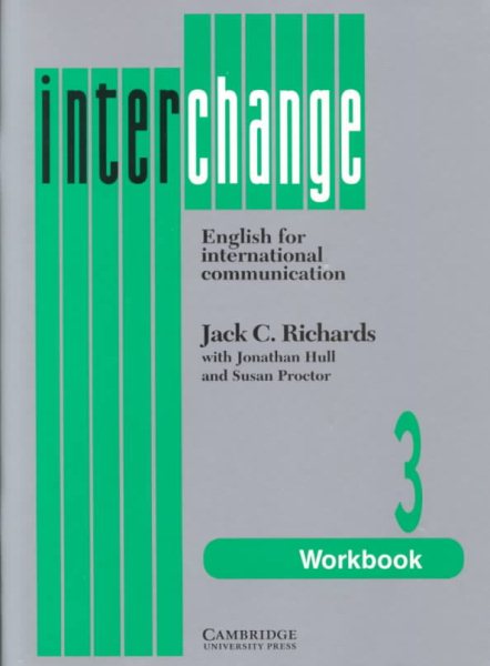 Interchange 3 Workbook: English for International Communication cover