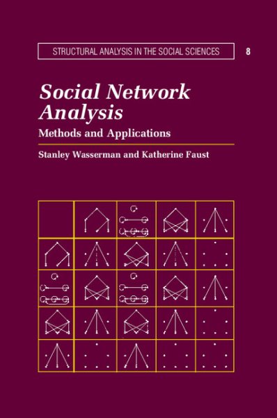 Social Network Analysis: Methods and Applications (Structural Analysis in the Social Sciences) cover
