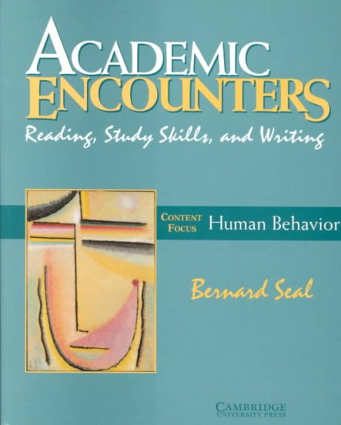 Academic Encounters: Human Behavior- Reading, Study Skills, Writing (Student's Book) cover