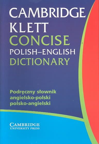 Cambridge Klett Concise Polish-English Dictionary (English and Polish Edition) cover