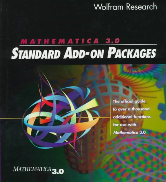 Mathematica ® 3.0 Standard Add-on Packages cover