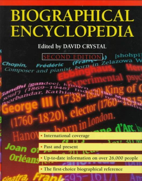 The Cambridge Biographical Encyclopedia cover