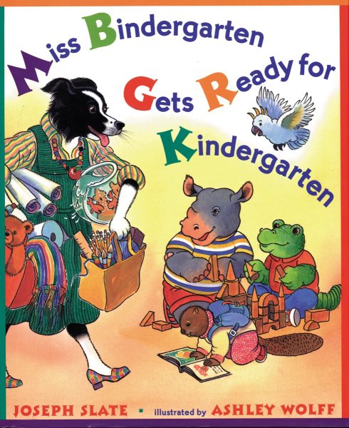 Miss Bindergarten Gets Ready for Kindergarten (Miss Bindergarten Books) cover