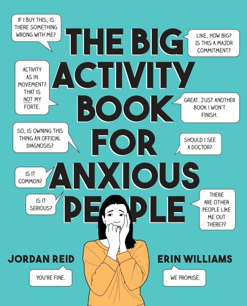 The Big Activity Book for Anxious People cover
