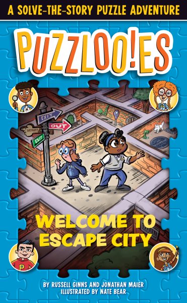 Puzzlooies! Welcome to Escape City: A Solve-the-Story Puzzle Adventure cover
