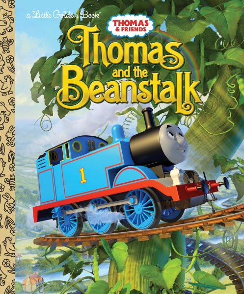 Thomas and the Beanstalk (Thomas & Friends) (Little Golden Book) cover