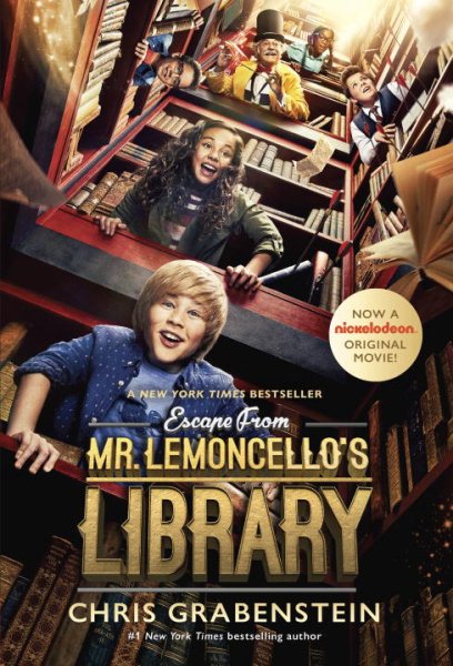 Escape from Mr. Lemoncello's Library Movie Tie-In Edition cover
