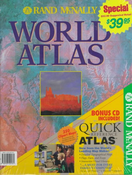 Rand McNally World Atlas (With Bonus CD-ROM) cover