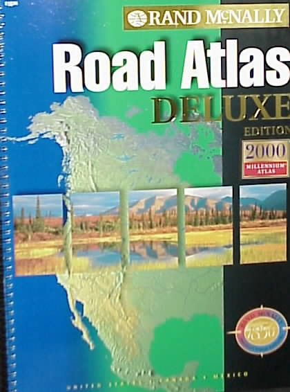 Rand McNally 2000 Road Atlas: Deluxe Edition (Rand Mcnally Road Atlas Deluxe Edition. United States, Canada, Mexico (Spiral)) cover