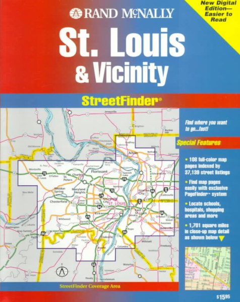 Rand McNally Saint Louis & Vicinity Streetfinder cover