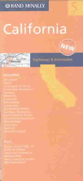 Rand McNally California State Map