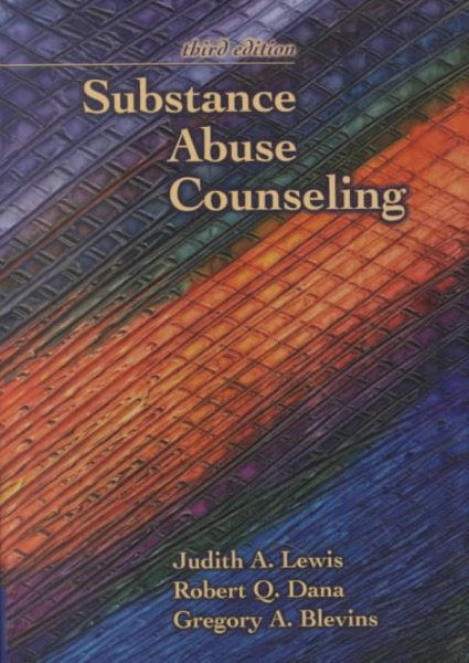 Substance Abuse Counseling cover