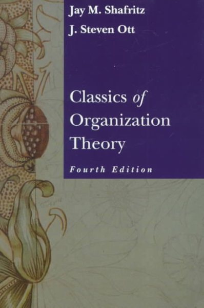 Classics of Organization Theory cover