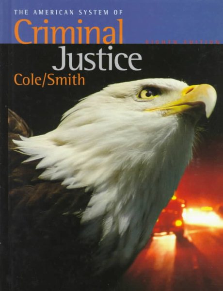 American System of Criminal Justice cover