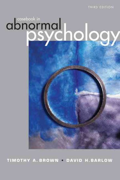 Casebook in Abnormal Psychology cover