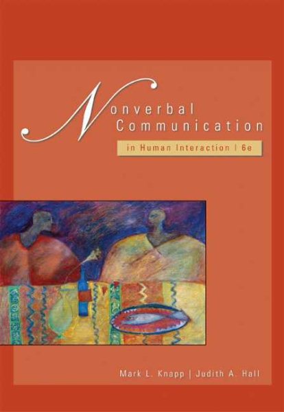 Nonverbal Communication in Human Interaction (with InfoTrac) cover