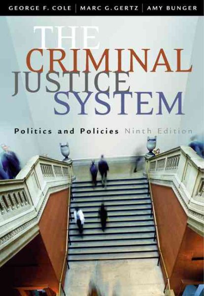 The Criminal Justice System: Politics and Policies cover