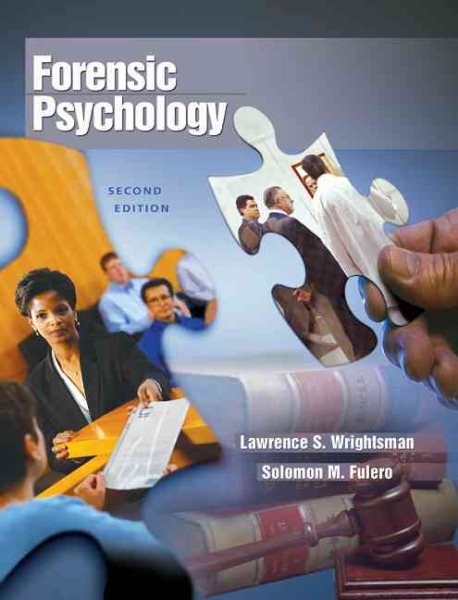 Forensic Psychology (with InfoTrac)