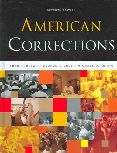 American Corrections (with InfoTrac) (Available Titles CengageNOW) cover
