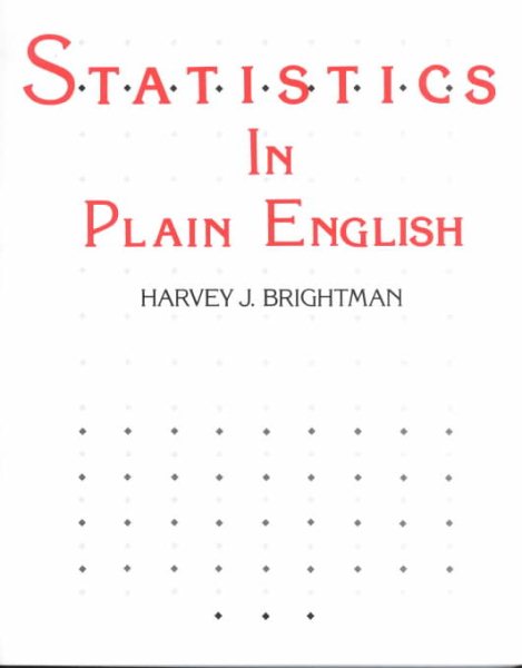 Statistics in Plain English cover