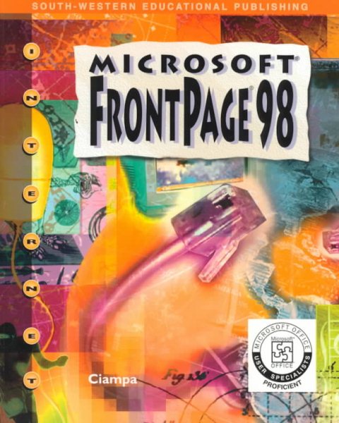 Microsoft FrontPage 98 cover